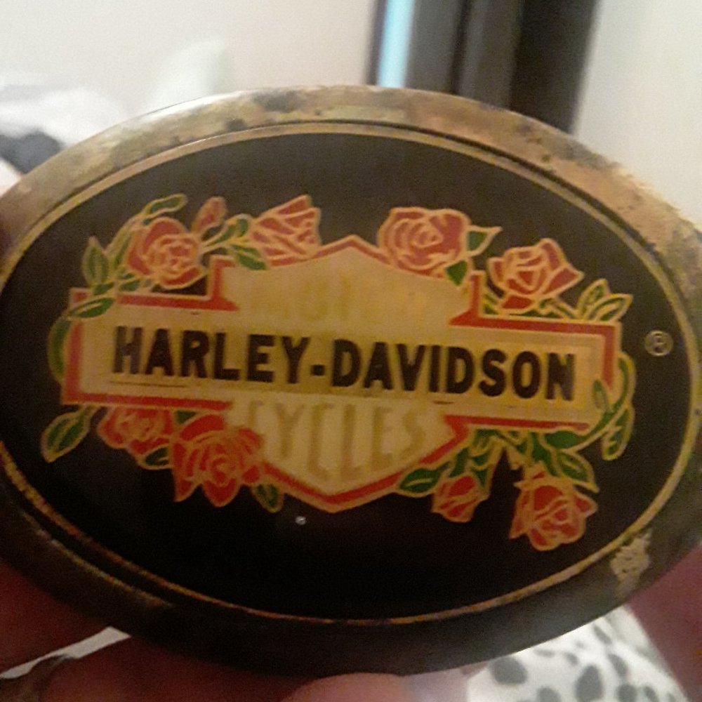 Harley davidason belt buckle